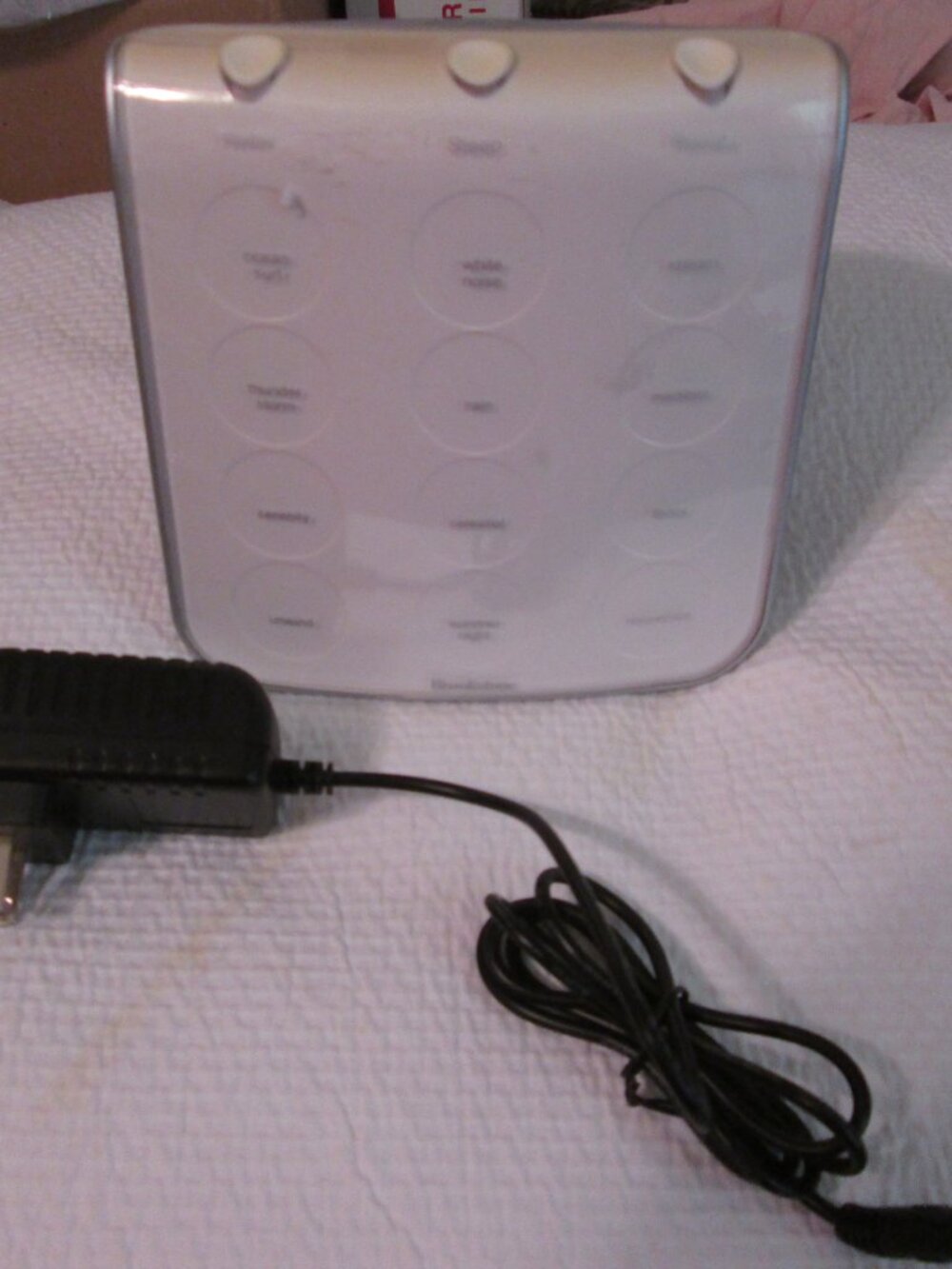 Brookstone Sleep Therapy Sound Machine - 12 Sounds